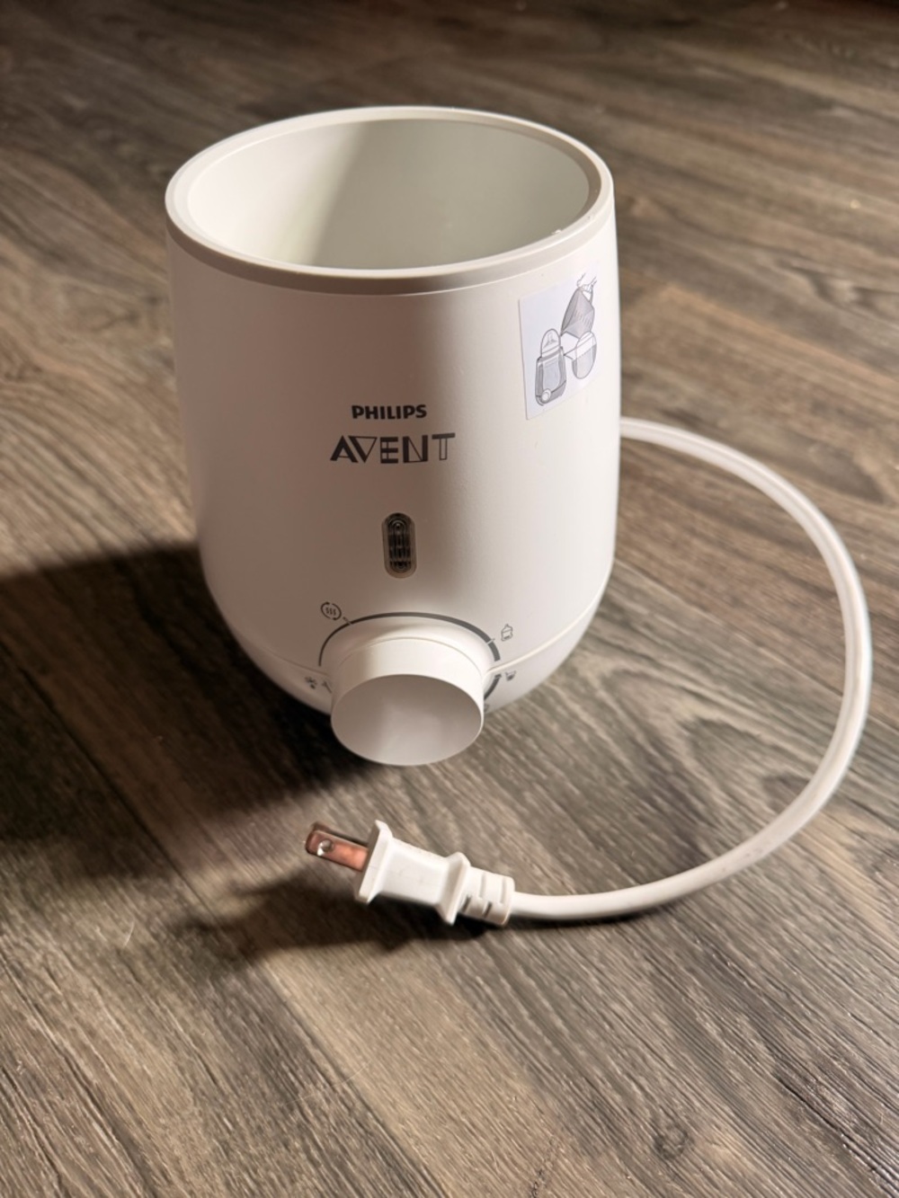 Philips AVENT White Bottle Warmer
